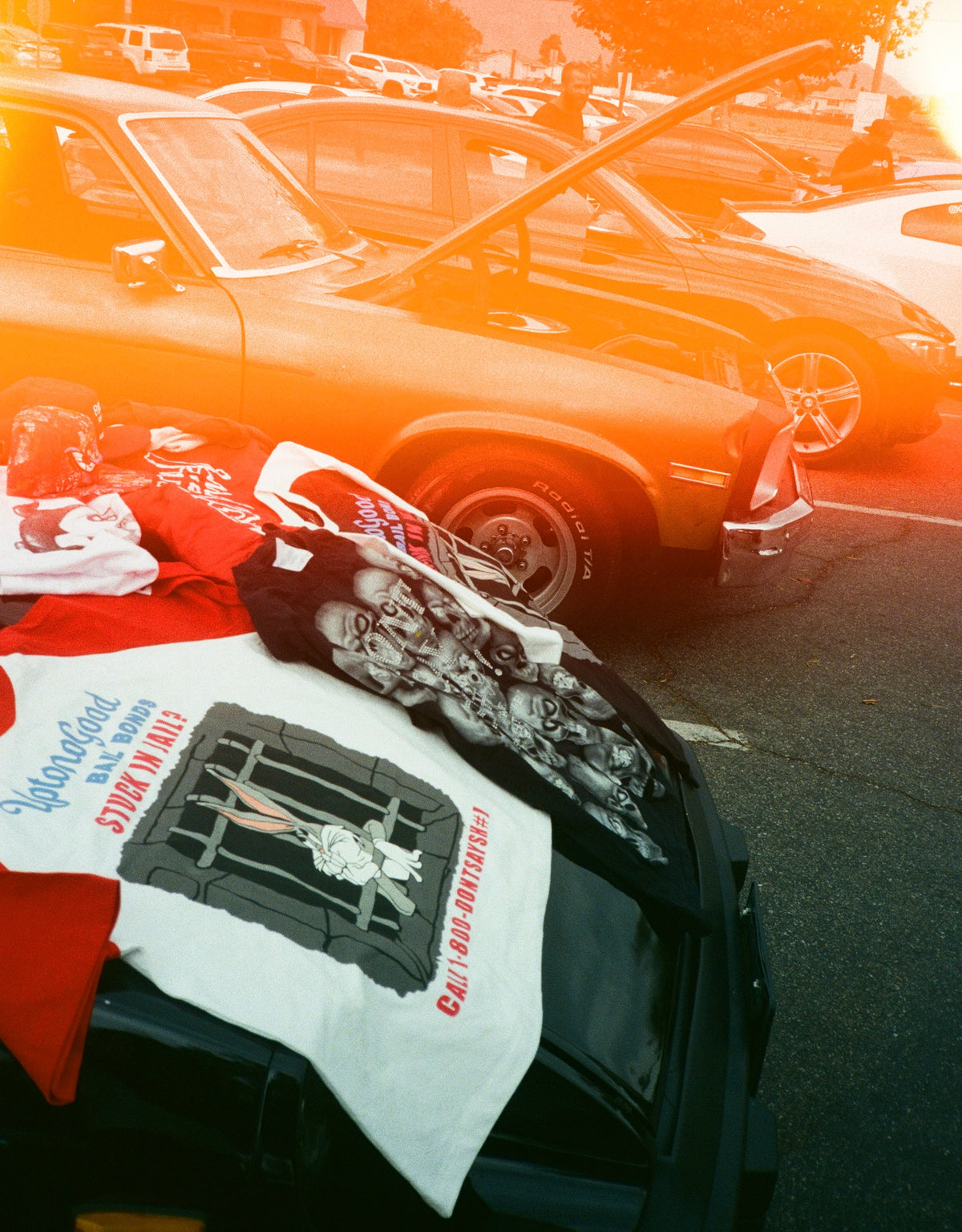 Red DSS X UTNG Bail Bonds Tee