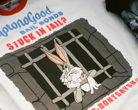 Red DSS X UTNG Bail Bonds Tee